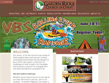 Tablet Screenshot of gardenridge.org